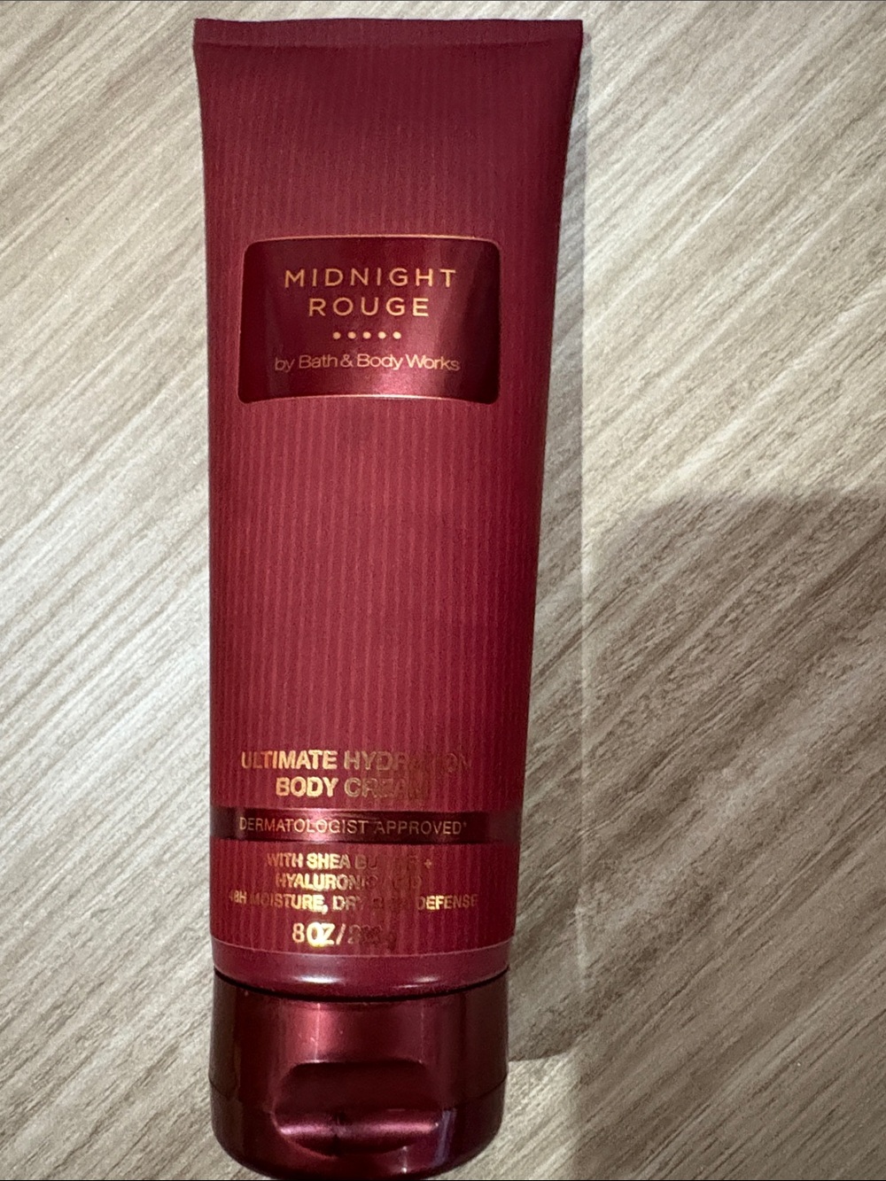 Midnight Rouge Body Cream by Bath & Body Works - Deep Burgundy